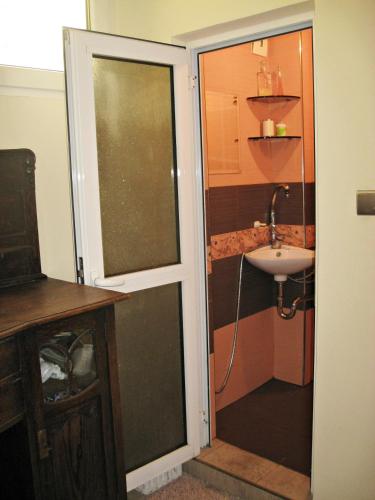 Et badeværelse på Maritsa River Apartment
