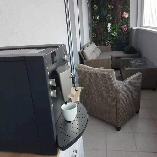 Posezení v ubytování Apartment Božur