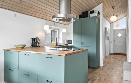 Η κουζίνα ή μικρή κουζίνα στο Beautiful Home In Rude With Kitchen