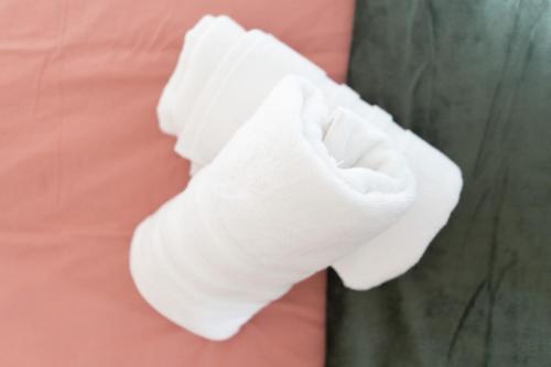 a white glove on a persons hand at Studio Cabin in Belfast in Belfast