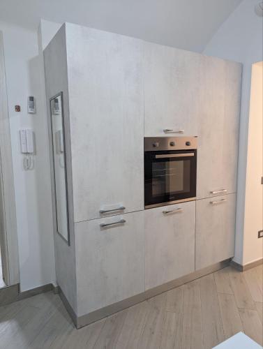 Η κουζίνα ή μικρή κουζίνα στο Casa nel borgo della tranquillità