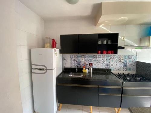Dapur atau dapur kecil di Lar Botticelli 2Quartos wifi piscina ArCond