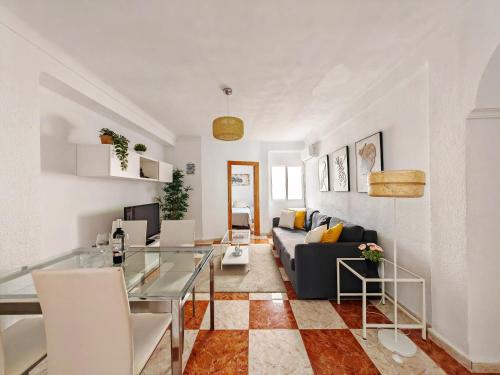 Posezení v ubytování Gran apartamento en el Centro Histórico