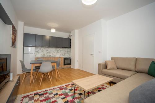 Un lugar para sentarse en Shkodra Harmony Residences