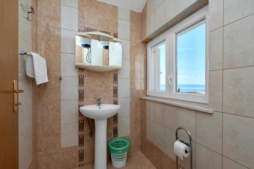 Koupelna v ubytování Apartments Vele