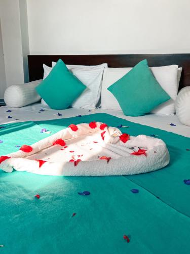 Angam Villas Colomboにあるベッド