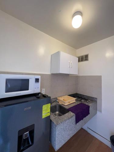 Köök või kööginurk majutusasutuses Suites Havre