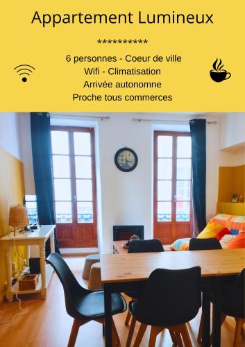 Appartement en plein centre.