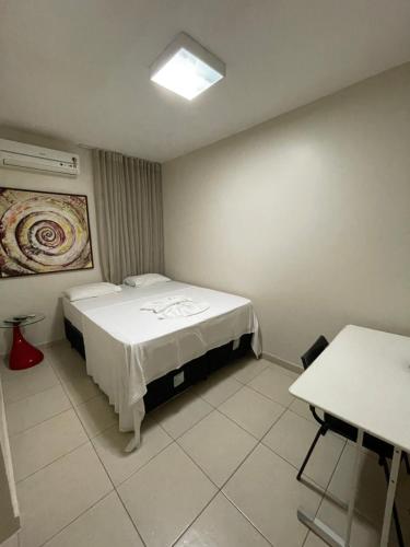 Aldeia das Flores Hotelにあるベッド
