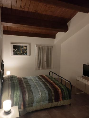 Casa sul Concaにあるベッド