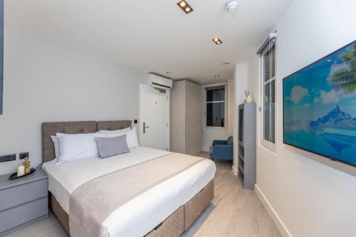 Ένα ή περισσότερα κρεβάτια σε δωμάτιο στο Diff-Rent Living