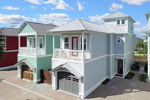 a rendering of a house at Two if by Sea in Mexico Beach