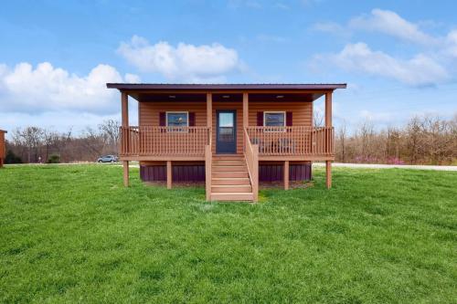 Zdjęcie z galerii obiektu Blue Line Resort Cabin #1 w mieście Carbondale