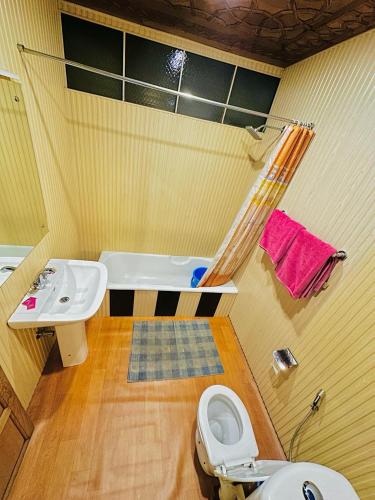 Phòng tắm tại Houseboat Lake Superior