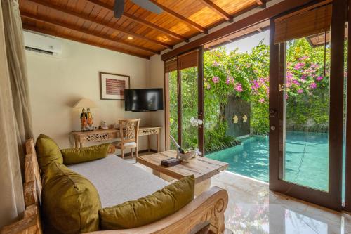 The Royal Purnama Luxury Villas - Adults Only — Pool view