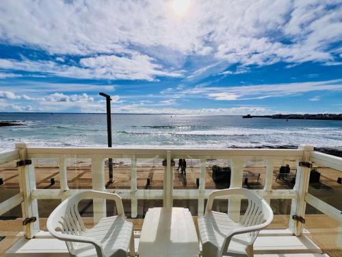 Quiberon - Appartement 4 pièces 100m² - Front de mer, balcon, parking, WIFI - FR-1-478-274