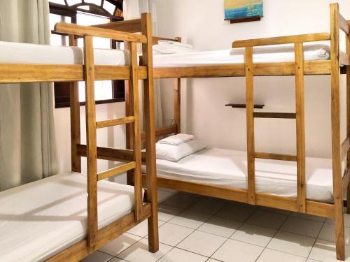 Odoyá Casa Hostelにあるベッド