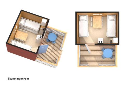 Půdorys ubytování First Camp Herrgårdsliv - Kristinehamn