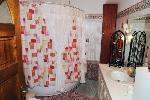 Ванная комната в luxury villa samos