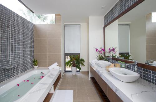 Koupelna v ubytování Sonaga Beach Resort & Villas Phu Quoc