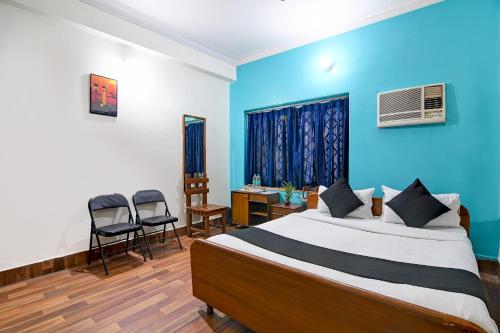 Brill Rooms Near City Centre Metro Stationにあるベッド