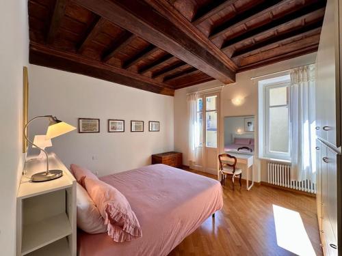 Postel nebo postele na pokoji v ubytování Casa don Bosco