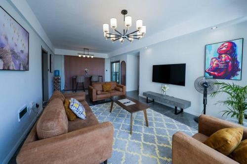 Gallery image of Abantu Parkview 2BR Suite near JKIA SGR with Pool Gym Eatery in Nairobi