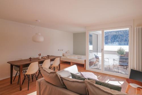 Residenza Lagrev - 2 ½ Zimmerwohnung Nr 206 - Typ 25A - 1 Etage - Süd