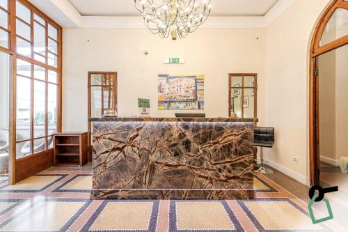 TV a/nebo společenská místnost v ubytování Hotiday Room Collection - Rapallo