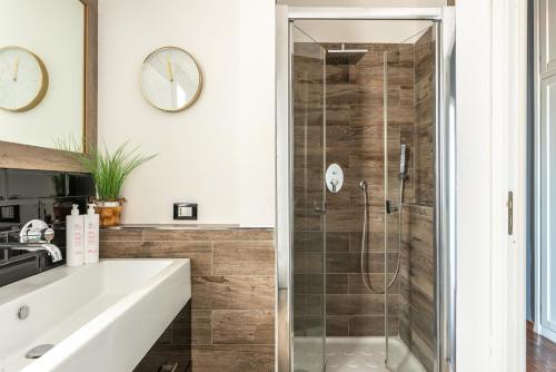 Ванна кімната в Casa Panoramica dei Mille by Wonderful Italy