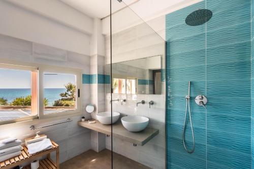 Koupelna v ubytování B&B La terrazza sul mare