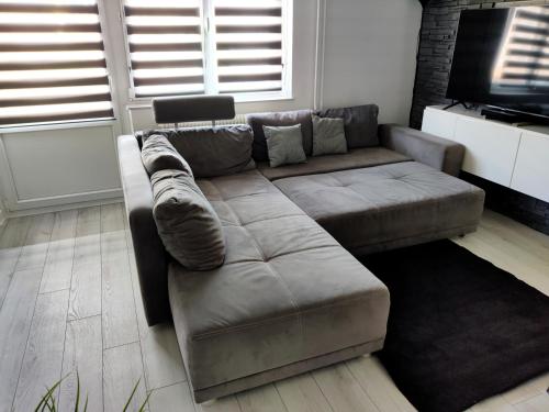 Posezení v ubytování Agréable et Spacieux Appartement lumineux T4 ALSACE