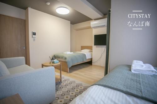 CityStay 難波南 ーBalcony, Kitchenette & Washer