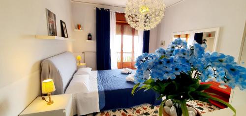 A bed or beds in a room at Casa Al Castello