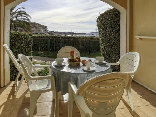 Balkón nebo terasa v ubytování Apartment Les Rivages de Coudoulière-14 by Interhome