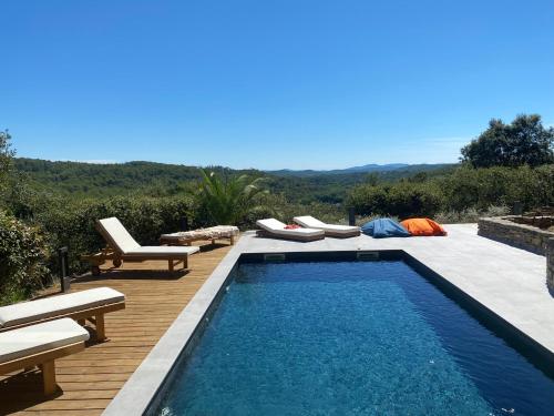 Бассейн в Le 29 - Luxury and panoramic views in Provence или поблизости
