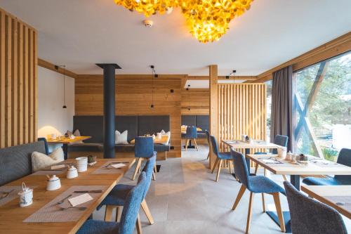 Ruang duduk di Garni Residence Alnö - Adults Only