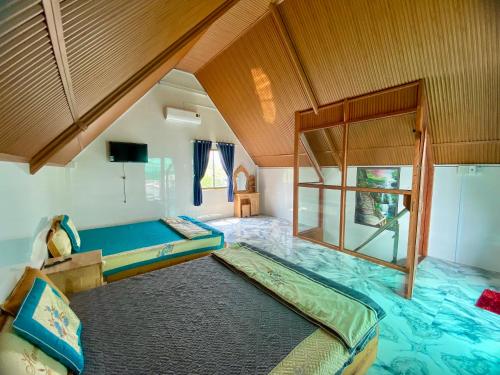 Postel nebo postele na pokoji v ubytování Homestay Tuyết Anh