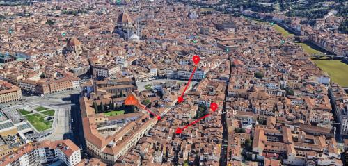 Výhľad na mesto Florencia alebo výhľad na mesto priamo z apartmánu