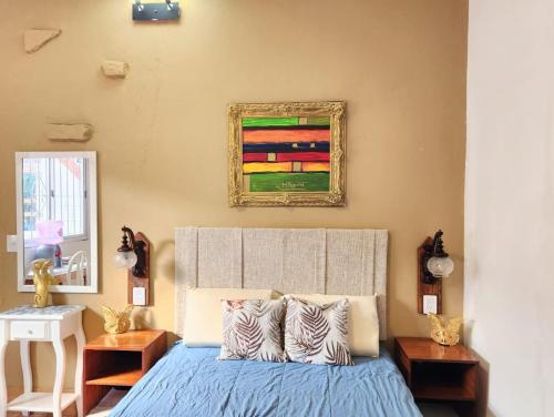 Cama o camas de una habitación en Jazmines Apart