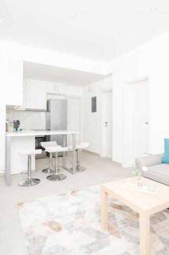 Zografou House Living by 8essentially