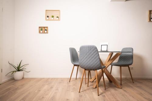 Posezení v ubytování Landhaus Oase im Herzen Oberviechtachs