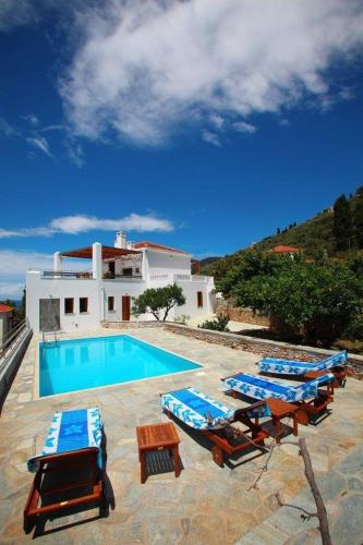 Aegean Skopelos Pool Villa Orange