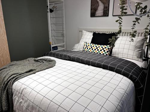 Ένα ή περισσότερα κρεβάτια σε δωμάτιο στο SG Apartamentos, Silió 4B AT 47-79