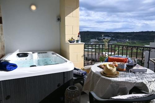 Nespecifikovaný výhled na hory nebo výhled na hory při pohledu z apartmánu