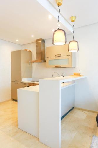 Dapur atau dapur kecil di Résidence de Nice