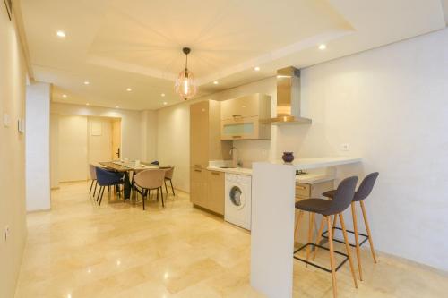 Dapur atau dapur kecil di Résidence de Nice