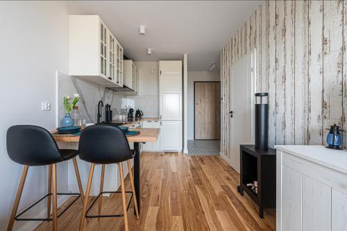 Kuchyňa alebo kuchynka v ubytovaní Apartament Morski