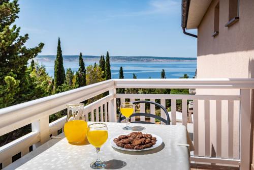 Balkoni atau teres di Apartments Prkačin 2
