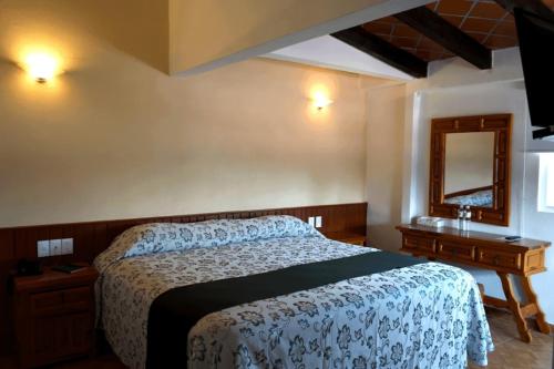 Postel nebo postele na pokoji v ubytování GS Jerocs Tlaxcala
